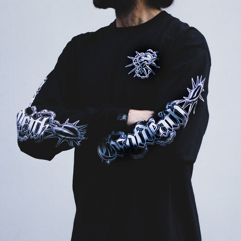 BLACK LOVE LONGSLEEVE TEE